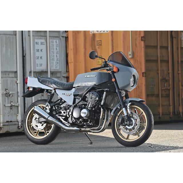 まだあったMCショー発表の隠し球！今度はカワサキ Z900RSカフェ で“角