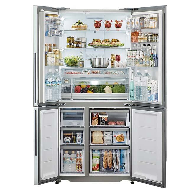 AQUA、両開きを採用した512Lモデルの冷蔵庫「AQR-TZ51J」 - 価格.com