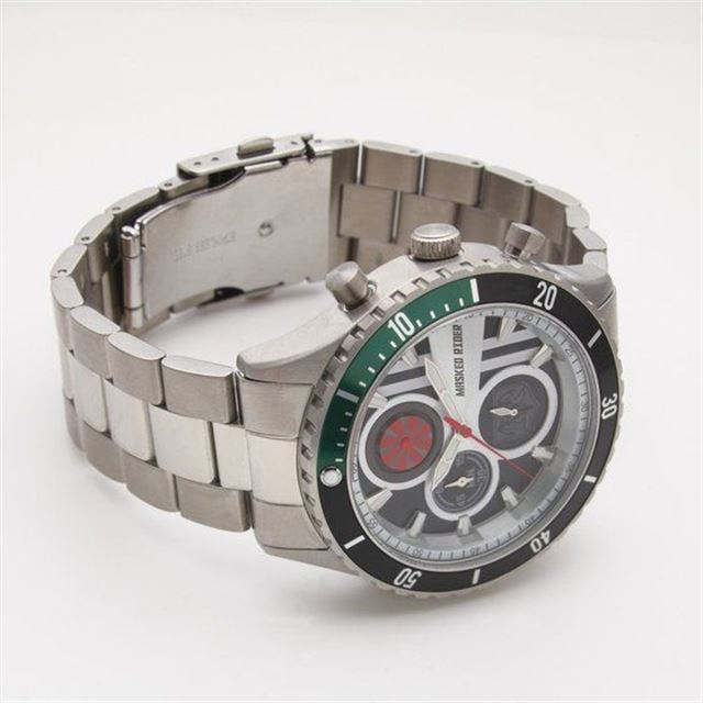 仮面ライダー クロノグラフ腕時計」発売、1号/X/ストロンガーの全3種 