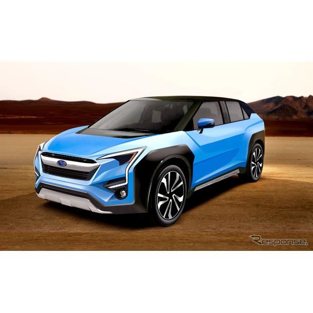 スバルxトヨタの電動SUV、車名は「エヴォルティス」か…2021年10月