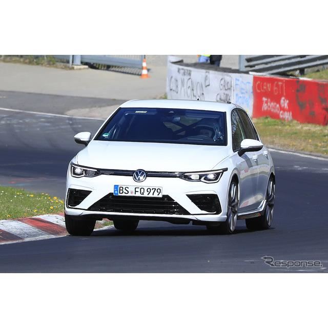 5ポイントledはナシ Vw ゴルフr 新型 333馬力でニュルを激走 価格 Com