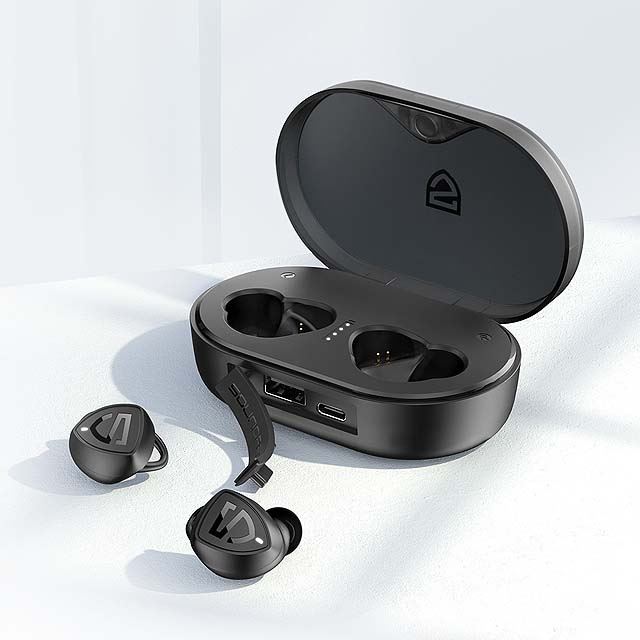 Soundpeats 3000mahの充電ケースを採用した完全ワイヤレスイヤホン Trueshift2 価格 Com