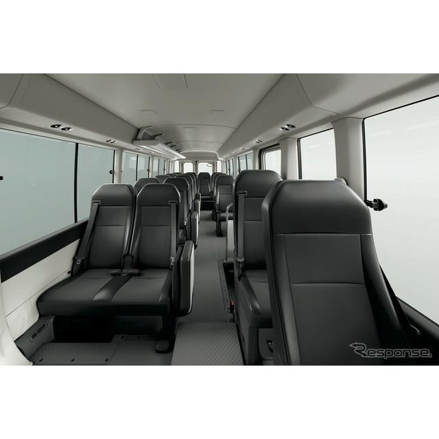 美品トヨタのコースター用純正座席シート - 内装品、シート