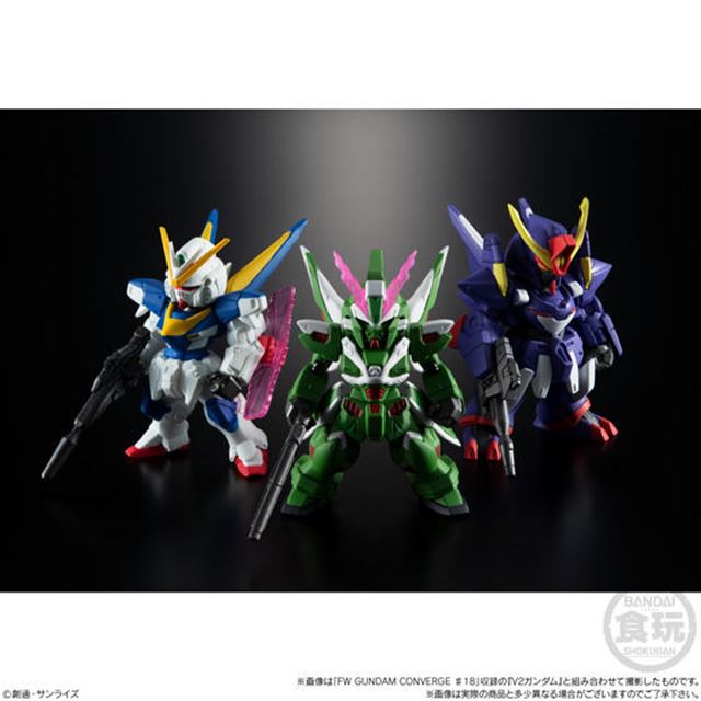 食玩「FW GUNDAM CONVERGE」第19弾、ファントムガンダムなど全6種