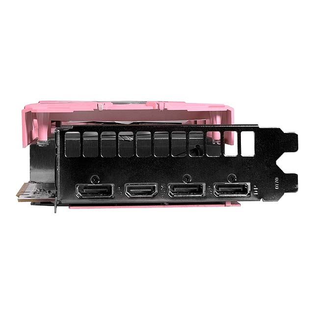 PC/タブレット PCパーツ 玄人志向、ピンクカラーの「GeForce RTX 2070 SUPER」搭載ビデオカード 