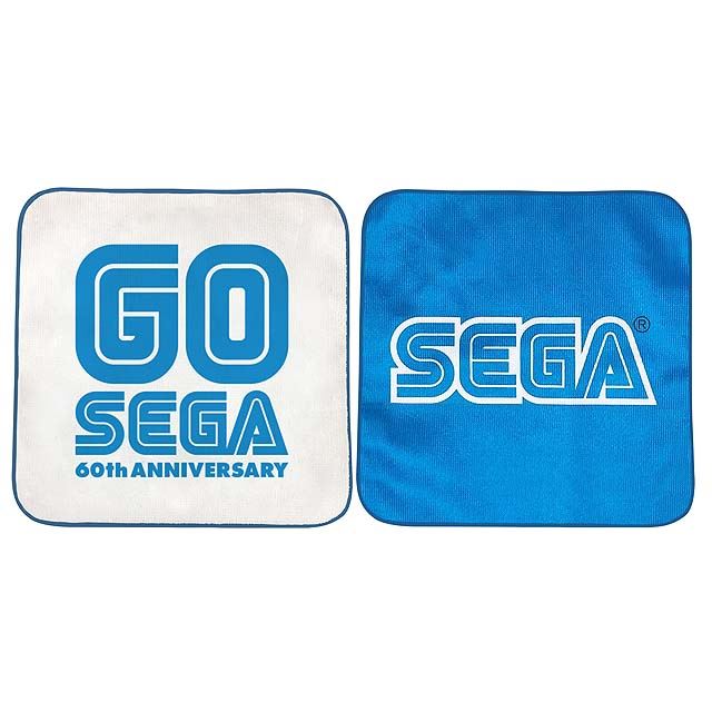 セガ設立60周年 記念「GO SEGA」＆「セガロゴ」ハンドタオル2枚セット