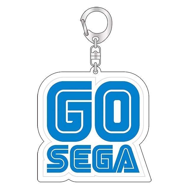 セガ設立60周年 記念「GO SEGA」アクリルキーホルダー