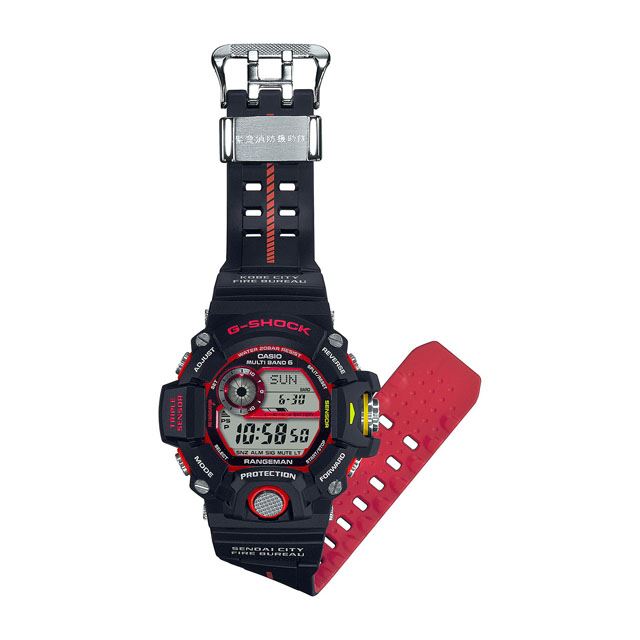 CASIO G-SHOCK 腕時計 カシオ 緊急消防援助隊 コラボ レンジマン