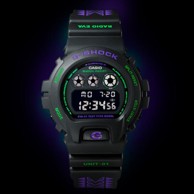 G-SHOCK エヴァンゲリオン 初号機 EVA-01 DW-6900-