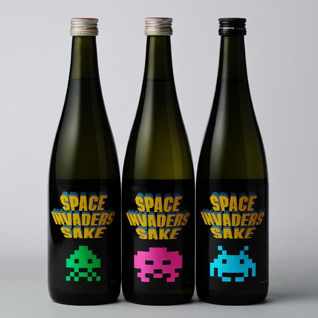 スペースインベーダー が日本酒で登場 イカ タコ カニ の3種 価格 Com