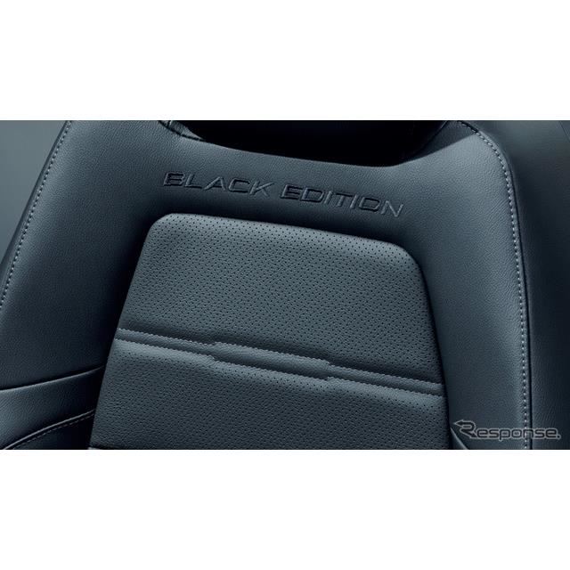 ホンダ CR-V ブラックエディション BLACK EDITIONロゴ入り本革シート