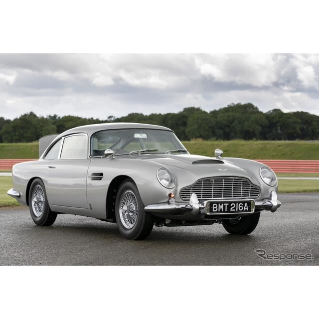 アストンマーティンが「DB5 ボンドカー」を復刻、最初の1台が完成…秘密