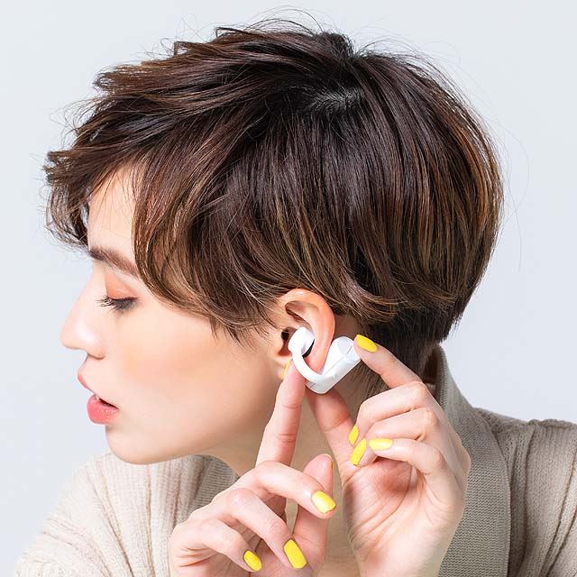 スマホ/家電/カメラ値下げ【美品】骨伝導イヤホン boco earsopen peace tw-1