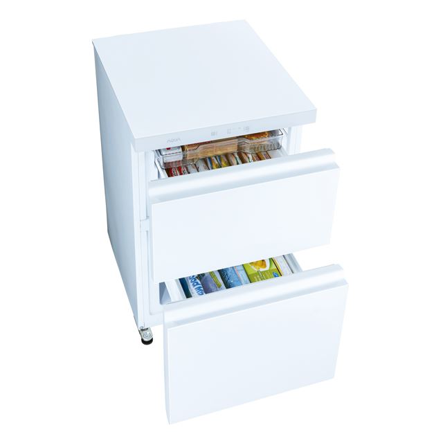価格.com - AQUA、高さ882mmのロータイプ冷凍庫「COOL CABINET EX」