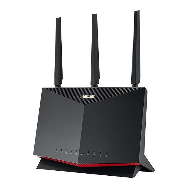 Asus Wi Fi 6対応2 5g Lan搭載のゲーミング無線lanルーター Rt Ax86u 価格 Com