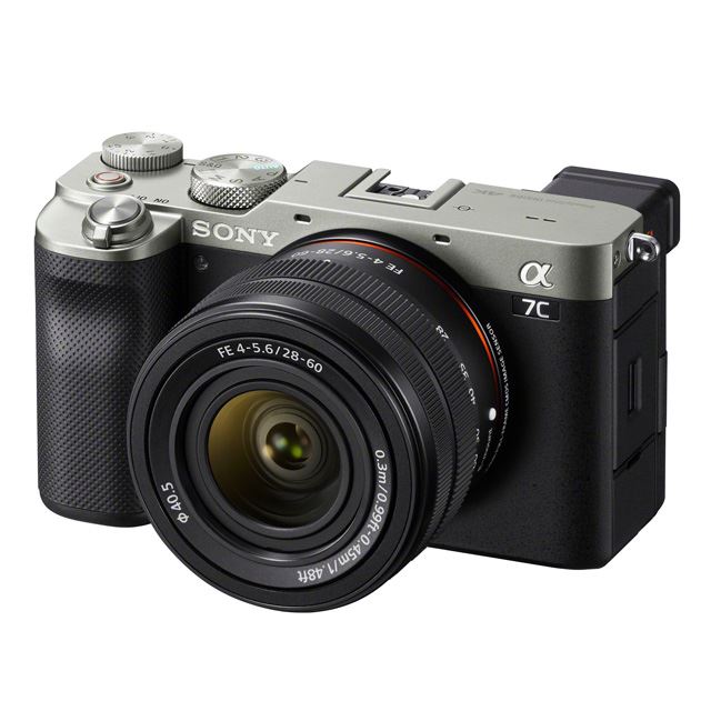 ソニー、小型・軽量のフルサイズミラーレスカメラ「α7C」を10/23発売 