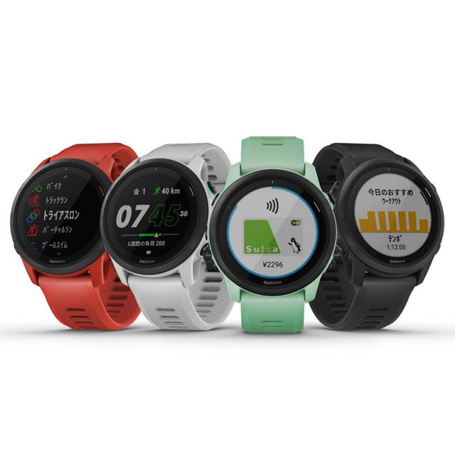 Garmin ForeAthlete 745 ランニングウォッチ red 美容/健康 その他