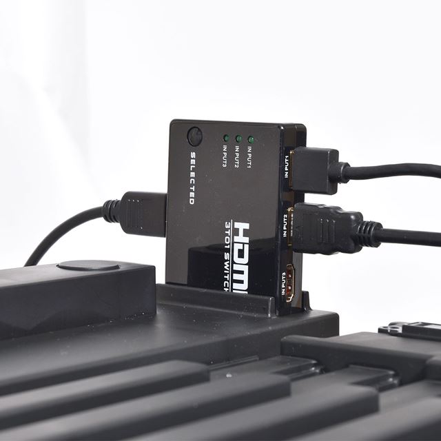 ゲーム機のマンションと化す」HDMI切替付きのオールインワンゲーム