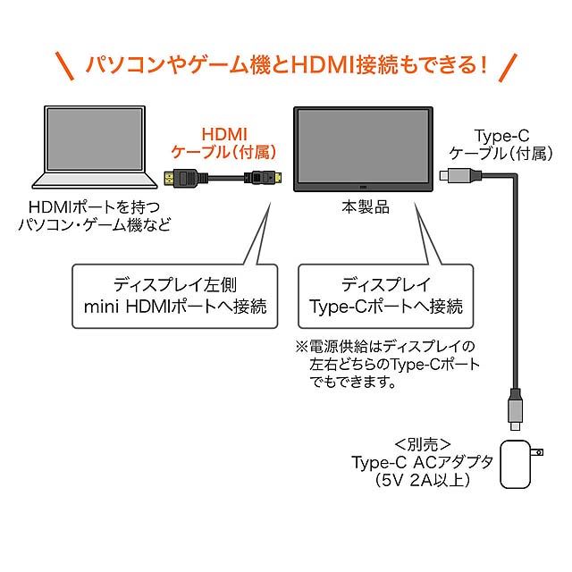 サンワ、USB Type-C接続の15.6型モバイルディスプレイ「DP-01」 - 価格.com