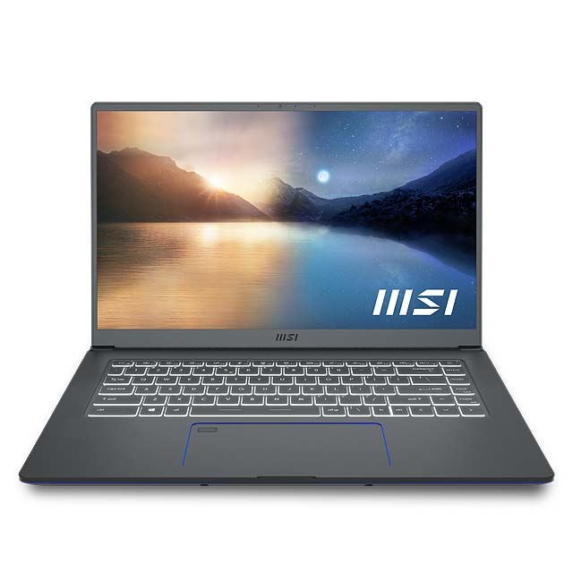 MSI、第11世代Coreや新ロゴを採用した15.6型ノートPC「Prestige 15