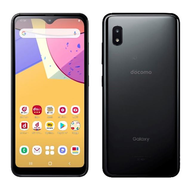 スマートフォン/携帯電話【新品未使用】2台×GalaxyA21 ドコモSC-42K(黒)