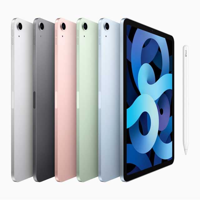 アップル、全画面デザインの第4世代「iPad Air」を10月23日発売に決定
