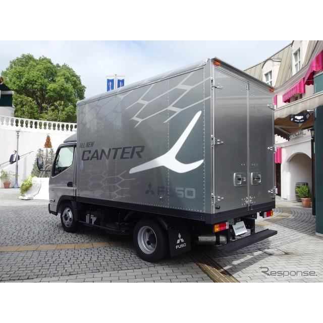 三菱ふそう キャンター 新型 キャブデザイン刷新 先進安全装置を強化 価格 Com