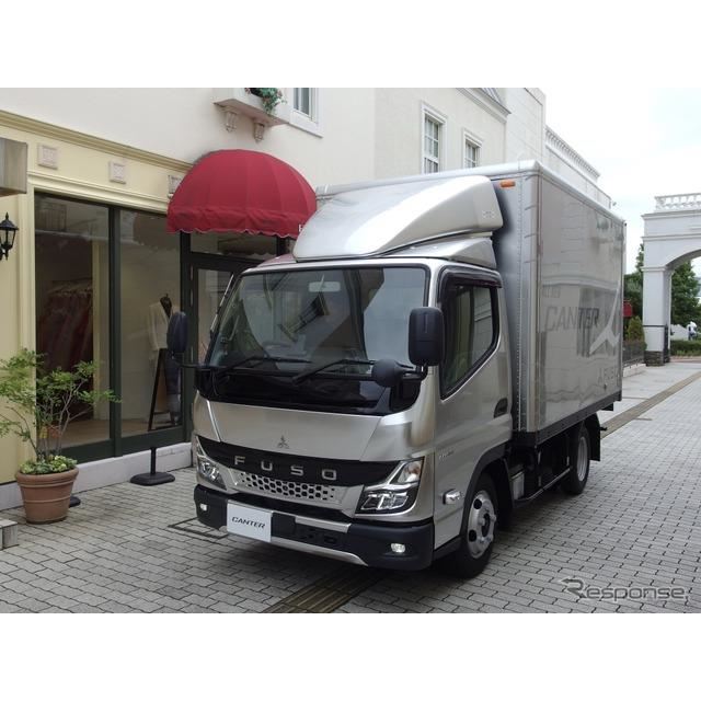 三菱ふそう キャンター 新型 キャブデザイン刷新 先進安全装置を強化 価格 Com