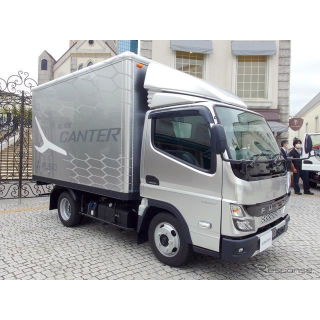 三菱ふそう キャンター 新型 キャブデザイン刷新 先進安全装置を強化 価格 Com
