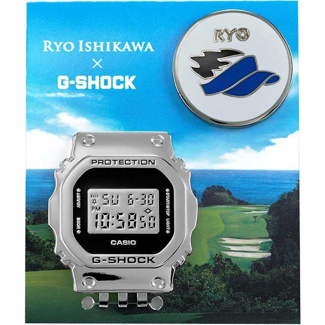 カシオ、石川遼選手とコラボした「G-SHOCK GM-5600RI20」 - 価格.com