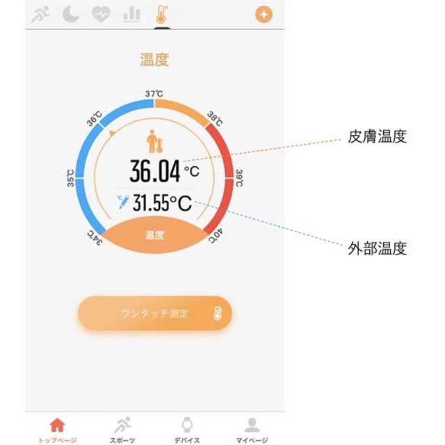 ドンキで税別5,980円の「皮膚温度センサー搭載スマートウォッチ