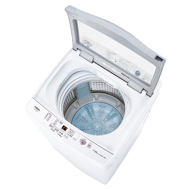 アクア、｢3Dアクティブ洗浄｣を採用した全自動洗濯機「AQW-GP70J」など