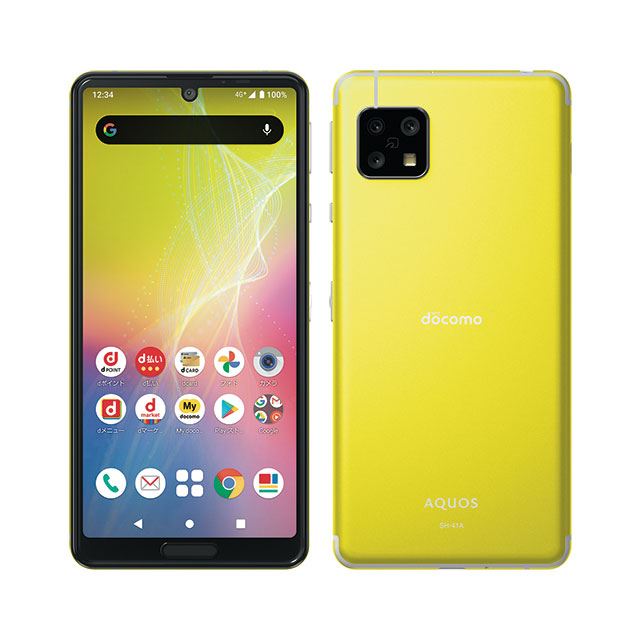 ドコモ、4570mAhの大容量バッテリーを搭載した4Gスマホ「AQUOS sense4