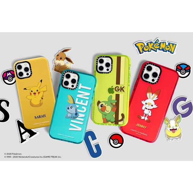 CASETiFY、ガラル地方のポケモンを加えた「CASETiFY & Pokemon」第2弾