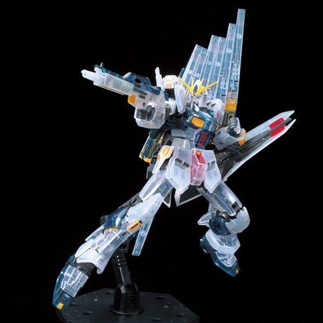 RG νガンダム［クリアカラー］初回版」などプレバン特別販売ガンプラが ...