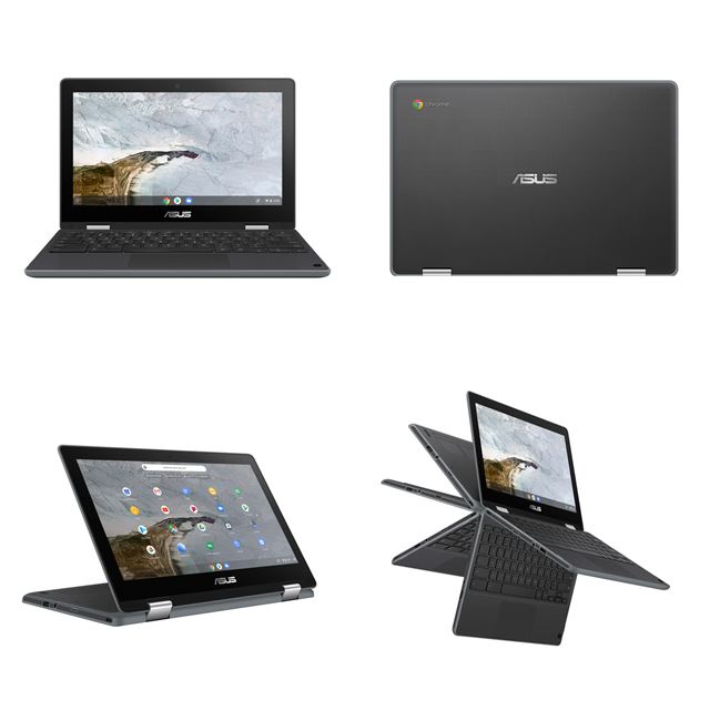 ASUS、「Celeron N4020」搭載のフリップ式Chromebook「C214MA」 - 価格.com