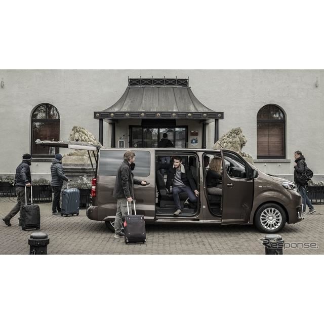 トヨタが新型evミニバン発表 プジョーとシトロエンの兄弟車に設定 欧州向け プロエース 価格 Com