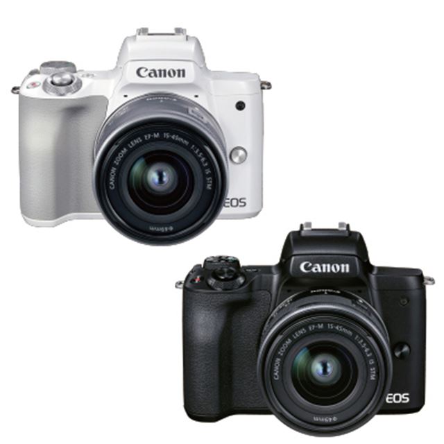 Canon - 【未開封新品】EOS Kiss M2 ダブルズームキット [ブラック]の+