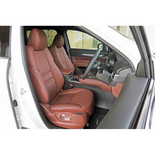 マツダが3列シートのクロスオーバーモデル Cx 8 を改良 全方位的にアップデート 価格 Com