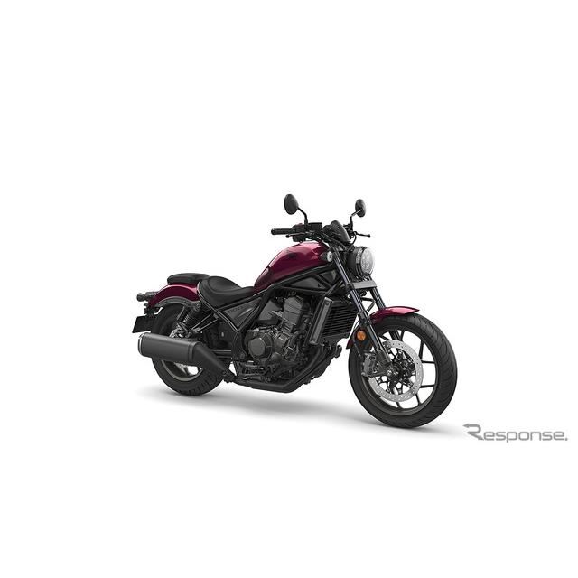 ホンダ レブル1100 発売へ、ロー＆ロングスタイルの大型クルーザー