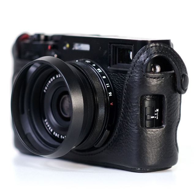 INDUSTRIA、「FUJIFILM X100V」専用レザーケースに新色ブラック - 価格.com