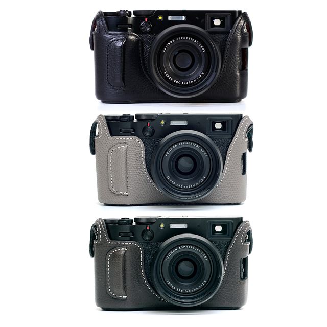 INDUSTRIA、「FUJIFILM X100V」専用レザーケースに新色ブラック - 価格.com