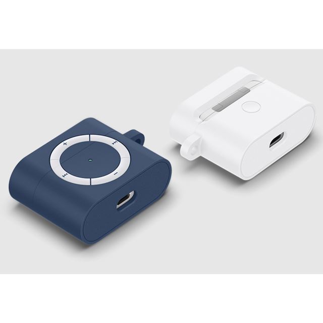 まるでiPod shuffle」なAirPods Pro用ケース、新色ディープブルーと