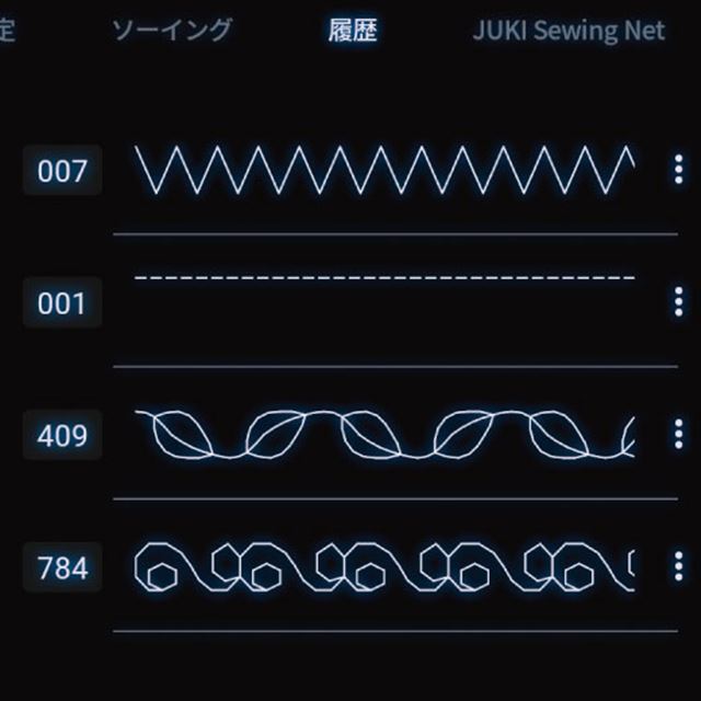 JUKI、Wi-Fi接続でタッチパネルからスマホ同様に操作できるミシン