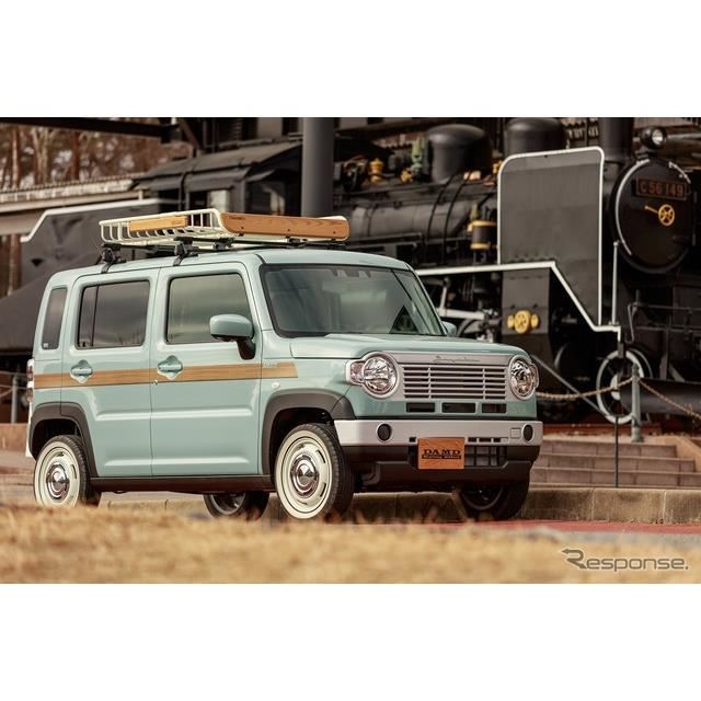 ダムド 新型ハスラー用ボディキットの予約受注開始 ニューレトロ軽suv を提案 価格 Com