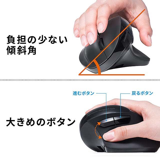 サンワ 充電式を採用したエルゴノミクス静音マウス 価格 Com サンワ 充電式を採用したエルゴノミクス静音マウス 価格 Com