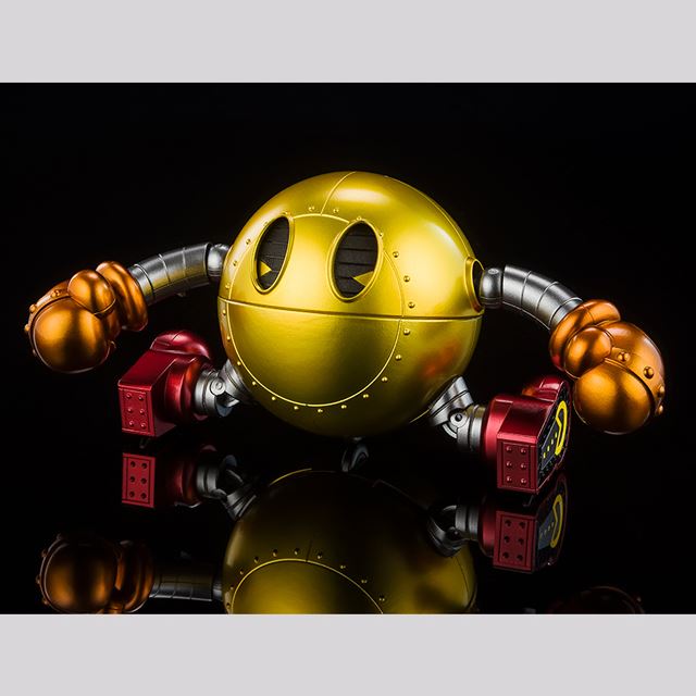 パックマン」が超合金ロボットに、本体に搭乗できるミニフィギュア付き