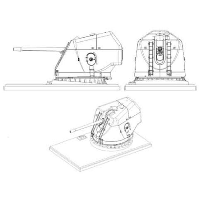 フジミ 護衛艦こんごう型に搭載されている127ｍｍ速射砲がモチーフの模型 価格 Com