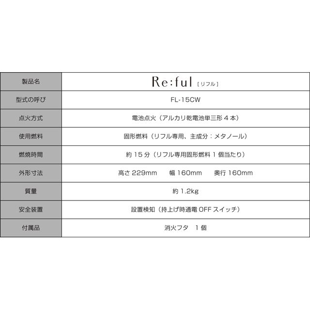 トヨトミ、手で包み込むと“本物の炎”が点火する固形燃料ランタン「Re