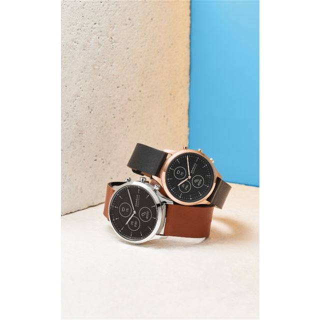 SKAGEN、アナログ＆スマート機能の「ハイブリッドスマートウォッチ」に